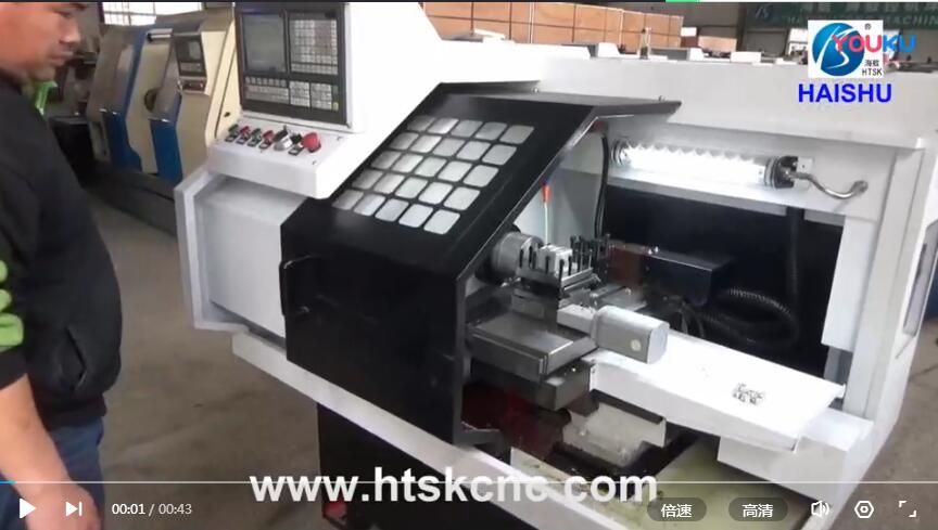 Car Drilling and Milling Compound CNC Lathe Processing Video