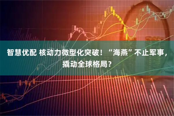 智慧优配 核动力微型化突破!“海燕”不止军事,撬动全球格局?