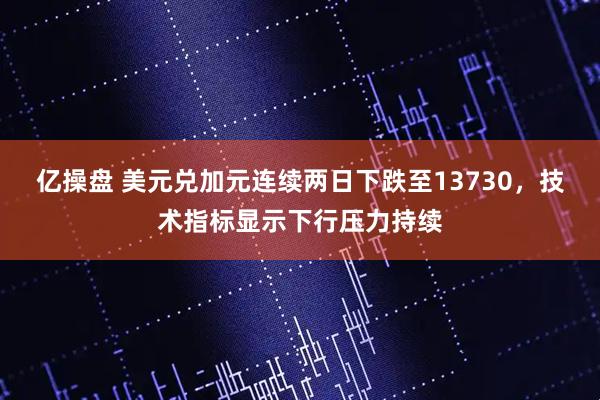 亿操盘 美元兑加元连续两日下跌至13730,技术指标显示下行压力持续