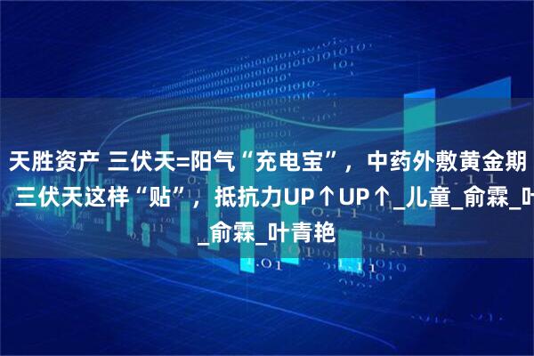 天胜资产 三伏天=阳气“充电宝”，中药外敷黄金期到了，三伏天这样“贴”，抵抗力UP↑UP↑_儿童_俞霖_叶青艳